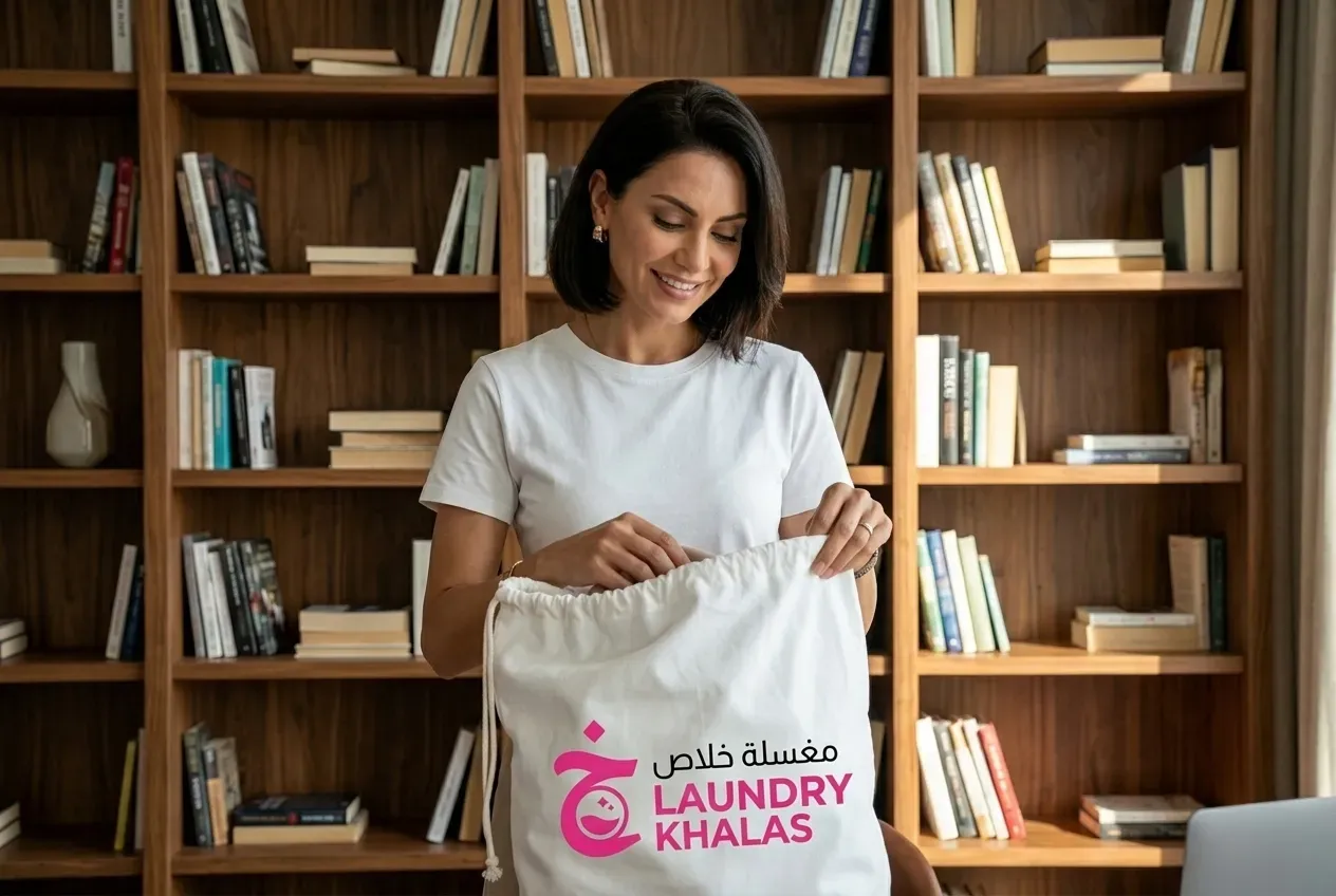 Step 02: We Collect - Wash And Fold Service