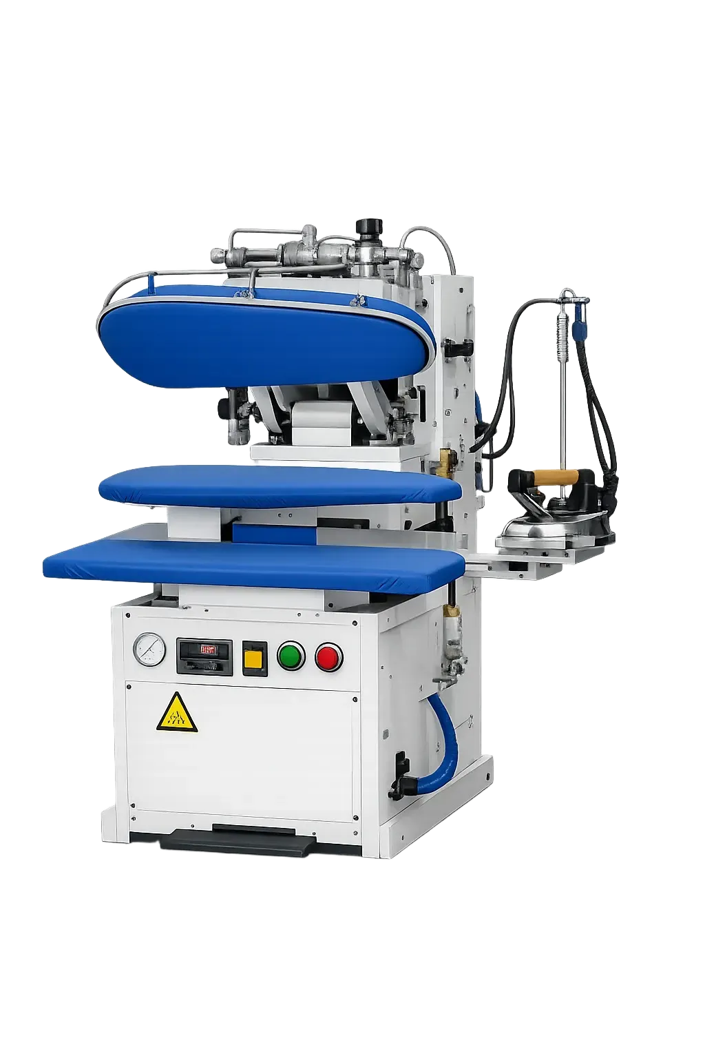 Industrial steam pressing service